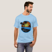 ビーチの清掃 – ボランティアの乗組員 Tシャツ (正面フル)