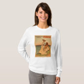 ビーチの演劇ポスターのPhrosoの女性 Tシャツ (正面フル)