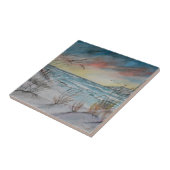 ビーチの灯台 タイル (側面)