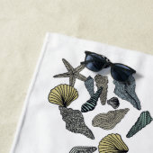 ビーチの熱帯季節性 ビーチタオル (インサイチュ)