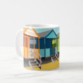 ビーチの生命 コーヒーマグカップ (正面左)