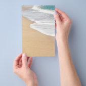 ビーチの砂 チラシ (ハンドル)