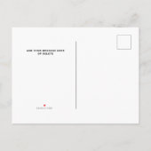 ビーチの移動案内はがき 案内ポストカード (裏面)