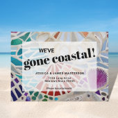 ビーチの移動案内カード 案内状