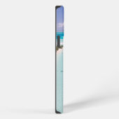 ビーチの空中ビュー iPhoneケース (右側面)