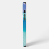 ビーチの空中ビュー iPhoneケース (左側面)