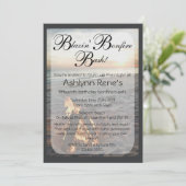 ビーチの篝火の招待状 招待状 (スタンド正面)