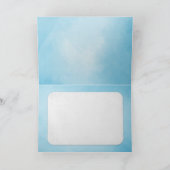 ビーチの絵画子 カード (内部)