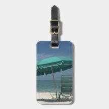 ビーチの荷物のラベルへカスタマイズ可能な行くこと