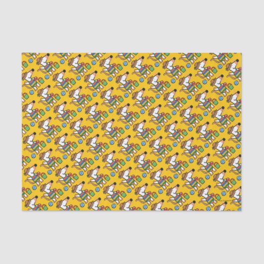 ビーチの誕生日のMaisy 薄葉紙 (正面)