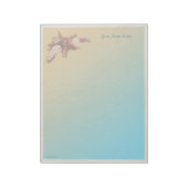 ビーチの貝殻 ノートパッド (回転)