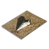 ビーチの貝殻 ノートブック (左側)