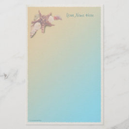 ビーチの貝殻 便箋