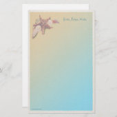 ビーチの貝殻 便箋 (正面/裏面)