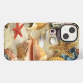 ビーチの貝殻 iPhoneケース (裏面横)