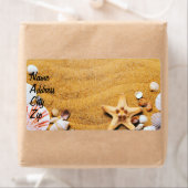 ビーチの貝 ラベル (インサイチュ)