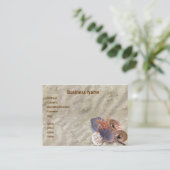 ビーチの貝 名刺 (スタンド正面)