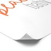 ビーチの赤ちゃん。ポスター＆プリント ポスター (角)