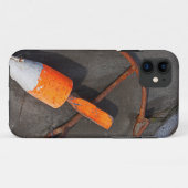 ビーチの錆ついたいかりそしてブイ Case-Mate iPhoneケース (裏面(横))