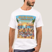 ビーチの集い Tシャツ (正面)