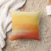 「ビーチの雰囲気」、クール抽象芸術・サマー・カラー クッション (ブランケット)