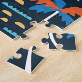 ビーチの雰囲気：ヴィンテージハワイアンエレガンス。 ジグソーパズル (側面)