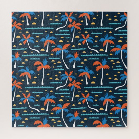 ビーチの雰囲気：ヴィンテージハワイアンエレガンス。 ジグソーパズル (縦)