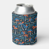ビーチの雰囲気：ヴィンテージハワイアンエレガンス。 缶クーラー (缶正面)