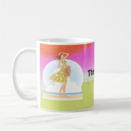 ビーチの雰囲気：波が呼び出している コーヒーマグカップ