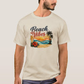 ビーチの雰囲気 Tシャツ (正面)