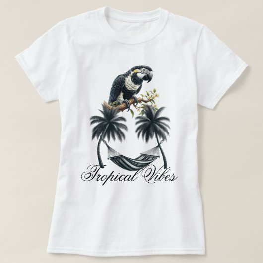 ビーチの雰囲気 Tシャツ (デザイン正面)