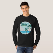 ビーチの雰囲気 Tシャツ (正面フル)