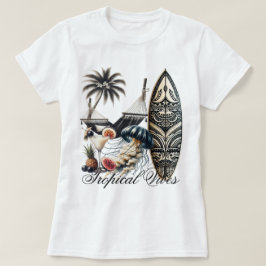 ビーチの雰囲気 Tシャツ