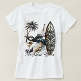 ビーチの雰囲気 Tシャツ