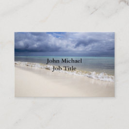 ビーチの青空 名刺