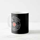 ビーチの音 コーヒーマグカップ (正面左)