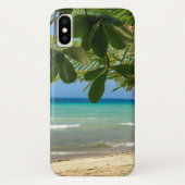 ビーチの風景。フィリピン。モアルボアル。白ビーチ。 Case-Mate iPhoneケース (裏面)