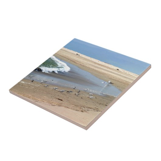 ビーチの鳥 タイル (側面)