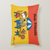 ビーチのMaisyおよびシリルSnacktime アクセントクッション (正面(垂直))