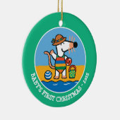 ビーチのMaisy セラミックオーナメント (右)