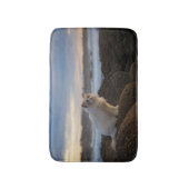 ビーチのRagdoll猫 バスマット (正面縦)