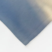 ビーチのRagdoll猫 フリースブランケット (角)