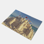 ビーチのSandcastle ドアマット (アングル)