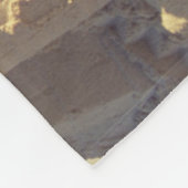 ビーチのSandcastle フリースブランケット (角)