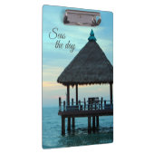 ビーチのTiki小屋 クリップボード (右)