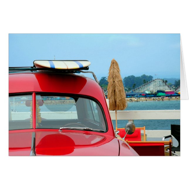 ビーチのWoodie (正面横)