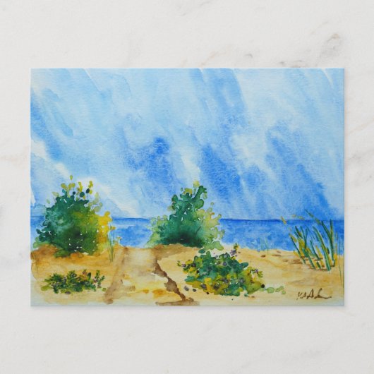 ビーチはがき ポストカード (正面)