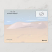 ビーチはがき ポストカード (裏面)