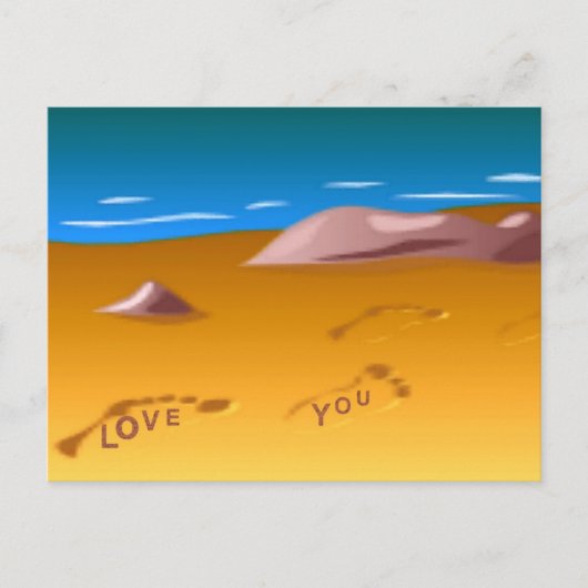 ビーチはがき ポストカード (正面)