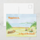 ビーチはがき ポストカード (正面/裏面)